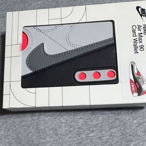Nike Air Max 90 Gray and Black Card Holder